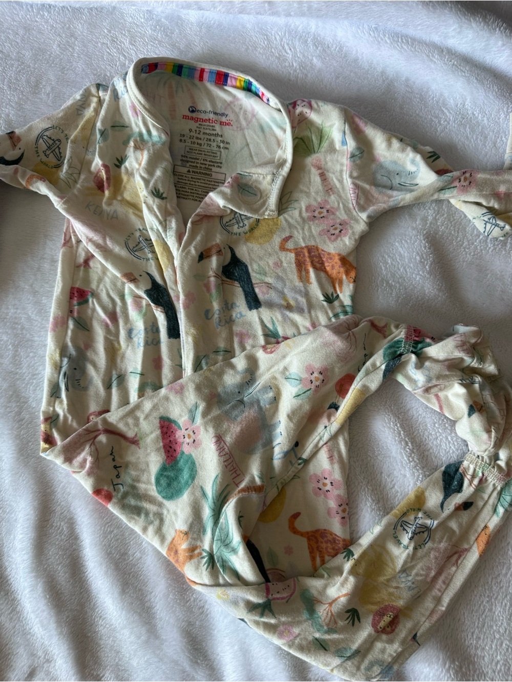 Magnetic Me - Safari Print- footie